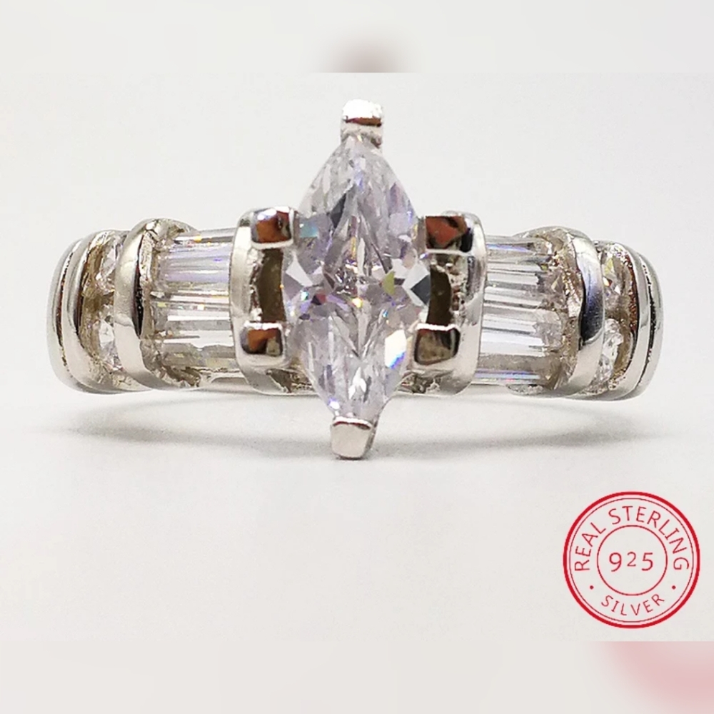 925 SS Marquis Zircon💍